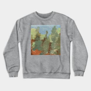 watercolour forest Crewneck Sweatshirt